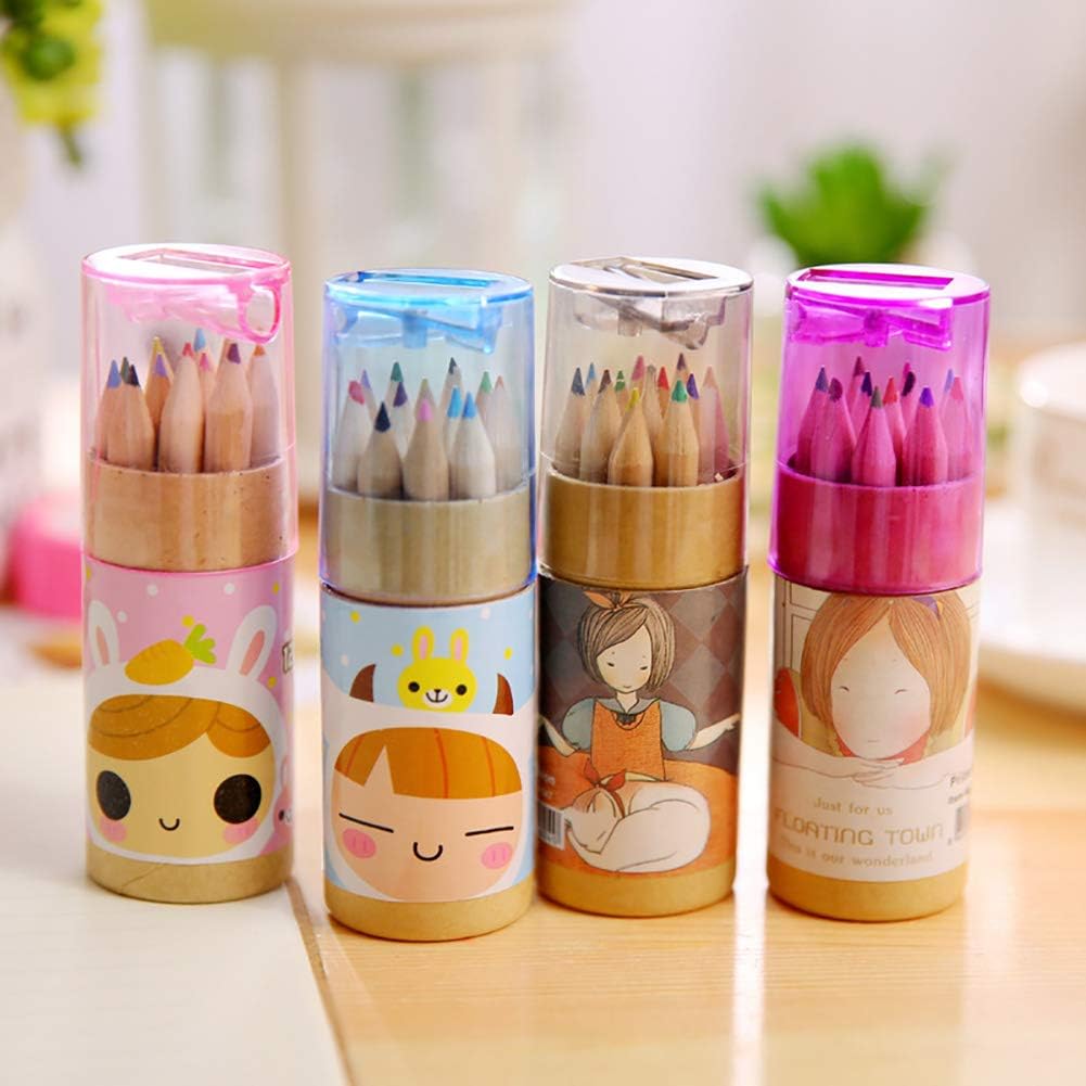 7957 12 Colouring Pencils Kids Set, Pencils Sharpener, Mini Drawing Colored Pencils with Sharpener, Kawaii Manual Pencil Cutter, Coloring Pencil Accessory School Supplies for Kid Artists Writing Sketching 7957 12 Colouring Pencils Kids Set, Pencils Sharpener, Mini Drawing Colored Pencils with Sharpener, Kawaii Manual Pencil Cutter, Coloring Pencil Accessory School Supplies for Kid Artists Writing Sketching